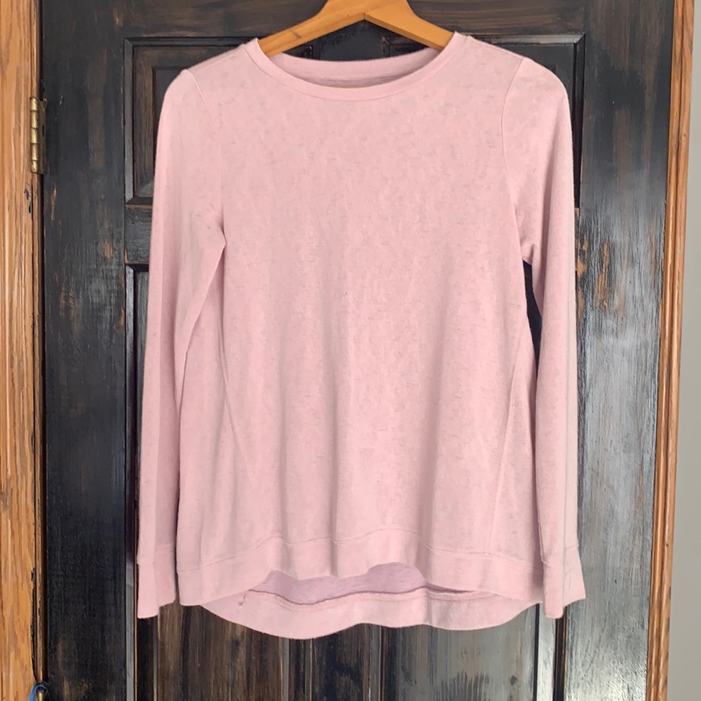 Loft long sleeve sweater.  Pink size small